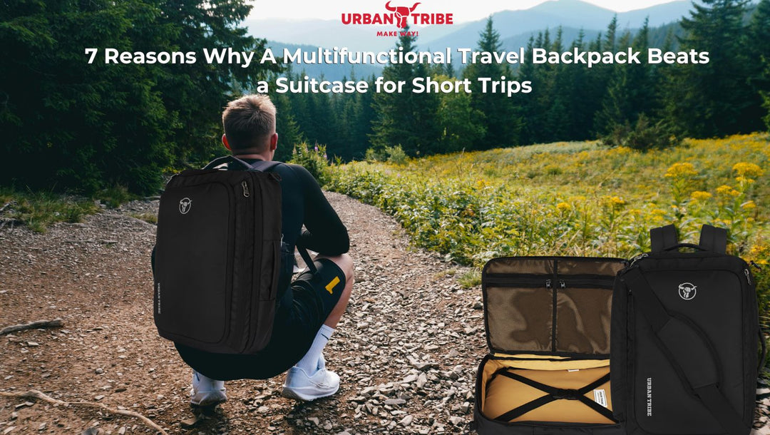 7 Reasons Why A Multifunctional Travel Backpack Beats a Suitcase for Short Trips