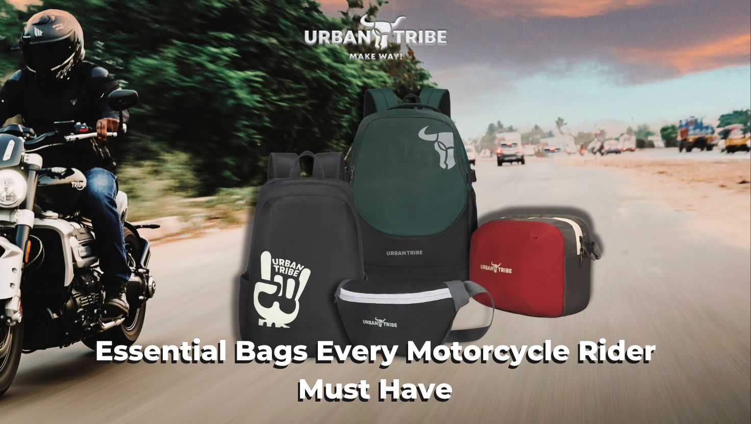 Essential Bags Every Motorcycle Rider Must Have – Urban Tribe
