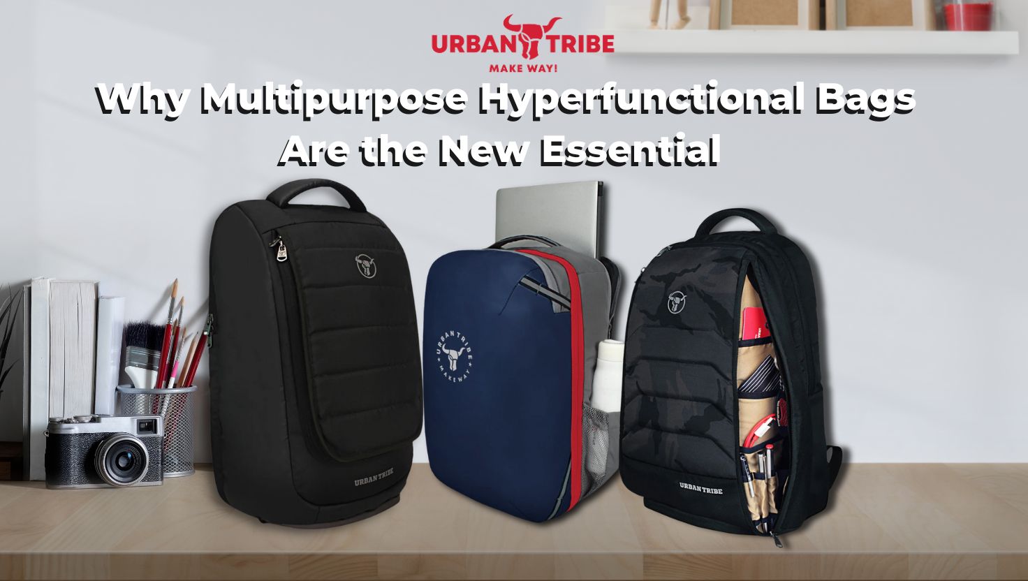 Hyper Rider Bag Why Multipurpose Hyperfunctional Bags Are the New Essential – Urban Tribe