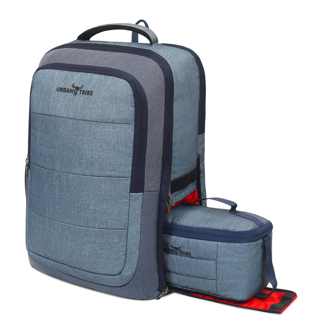 URBAN TRIBE Rumble Laptop Backpack for Men & Women with Rain Cover & Lunch Bag