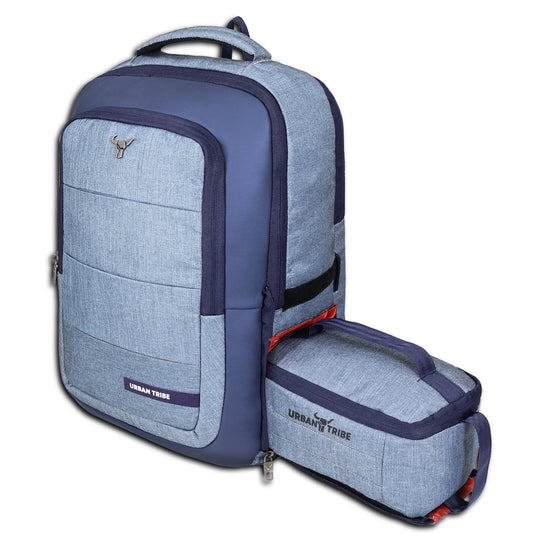 URBAN TRIBE Rumble Laptop Backpack for Men & Women with Rain Cover & Lunch Bag