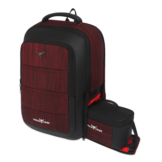 URBAN TRIBE Rumble Laptop Backpack for Men & Women with Rain Cover & Lunch Bag