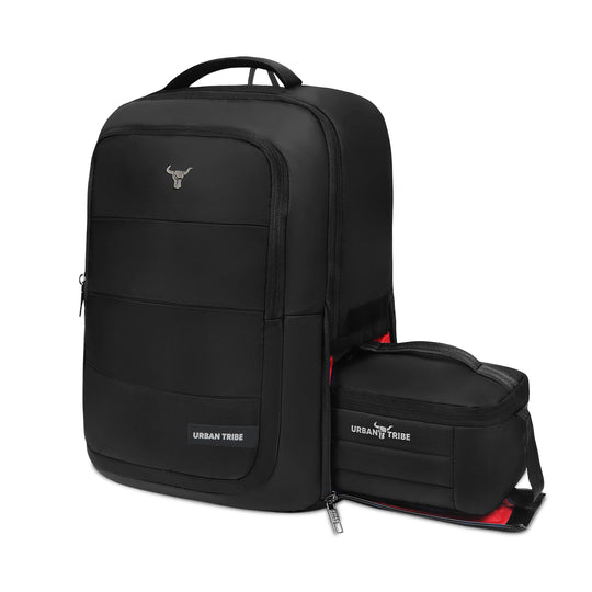URBAN TRIBE Rumble Laptop Backpack for Men & Women with Rain Cover & Lunch Bag