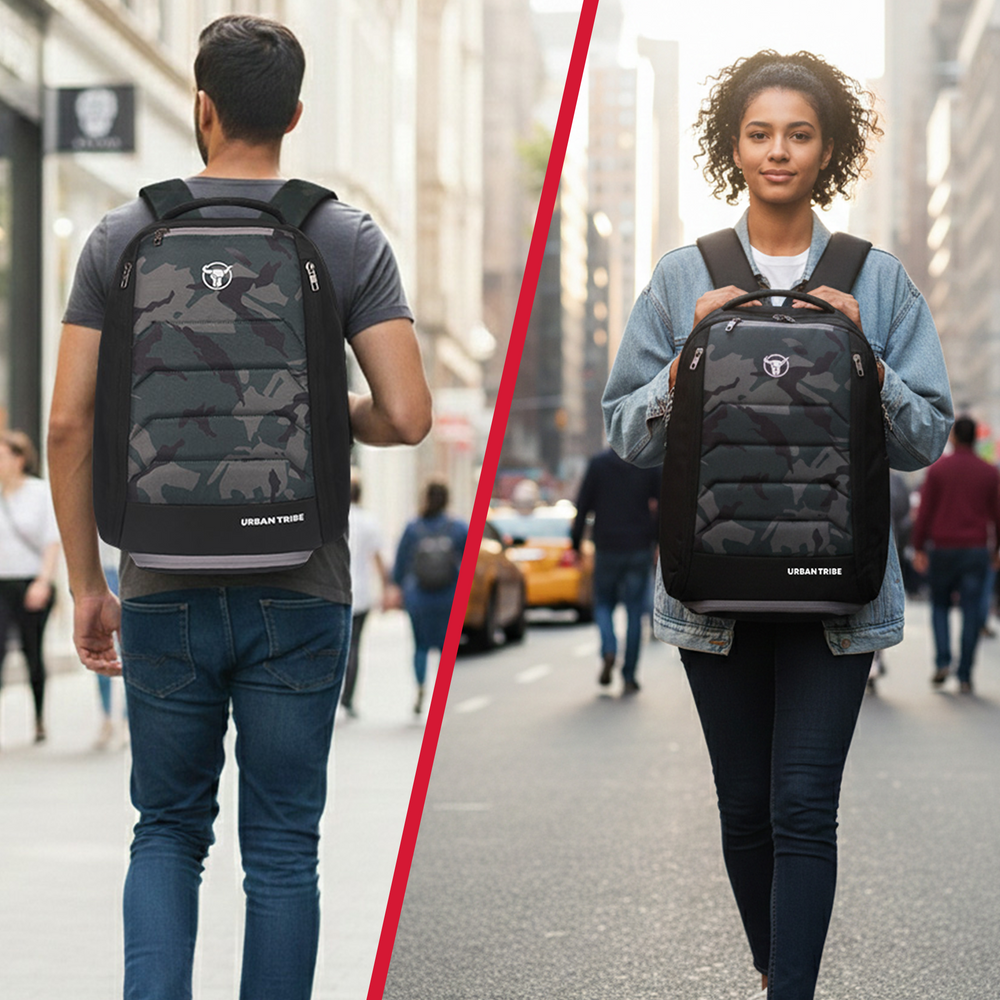 URBAN TRIBE Fitpack Pro Gym Laptop Backpack with Separate Shoe Compartment