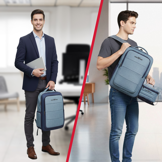 URBAN TRIBE Rumble Laptop Backpack for Men & Women with Rain Cover & Lunch Bag