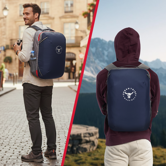 URBAN TRIBE Amigo 31L Overnighter Travel Laptop Backpack with Suitcase Compartment