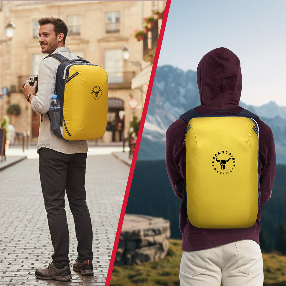 URBAN TRIBE Amigo 31L Overnighter Travel Laptop Backpack with Suitcase Compartment