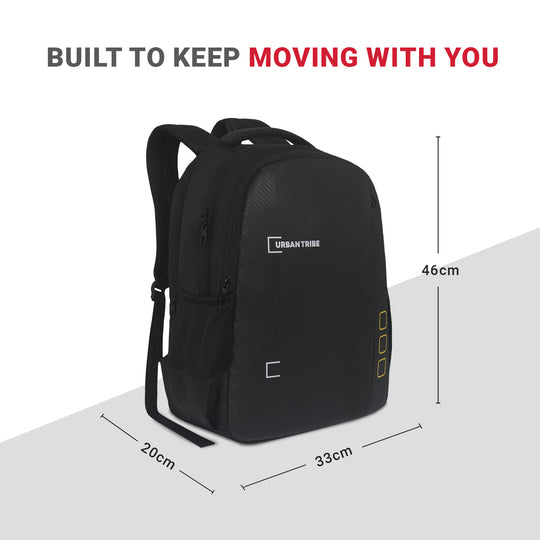 URBAN TRIBE Class Cruz 30L Laptop Backpack with Rain Cover