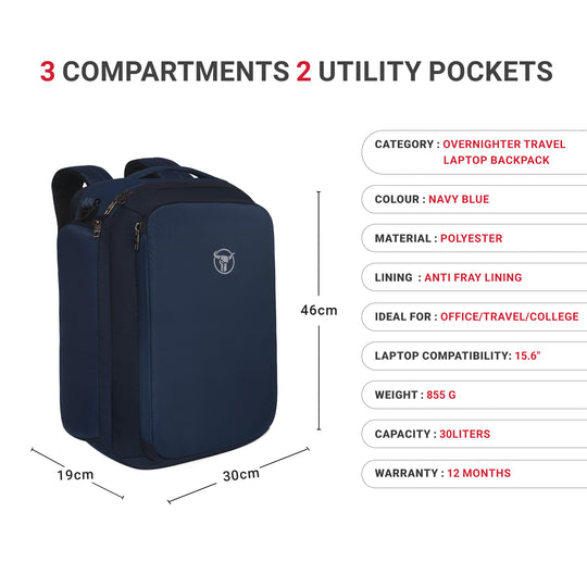 Urban tribe Transformer 2.0 Overnighter Laptop backpack