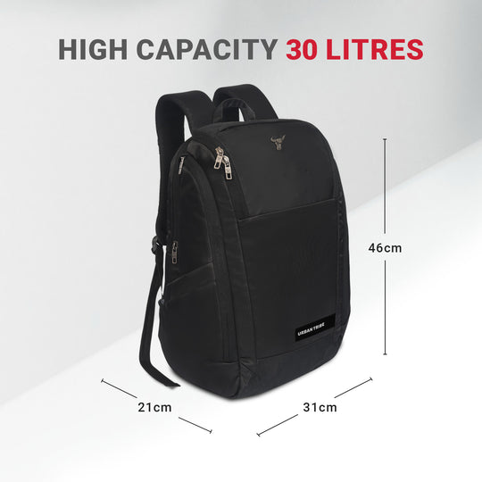 Arrow Laptop Backpack Black