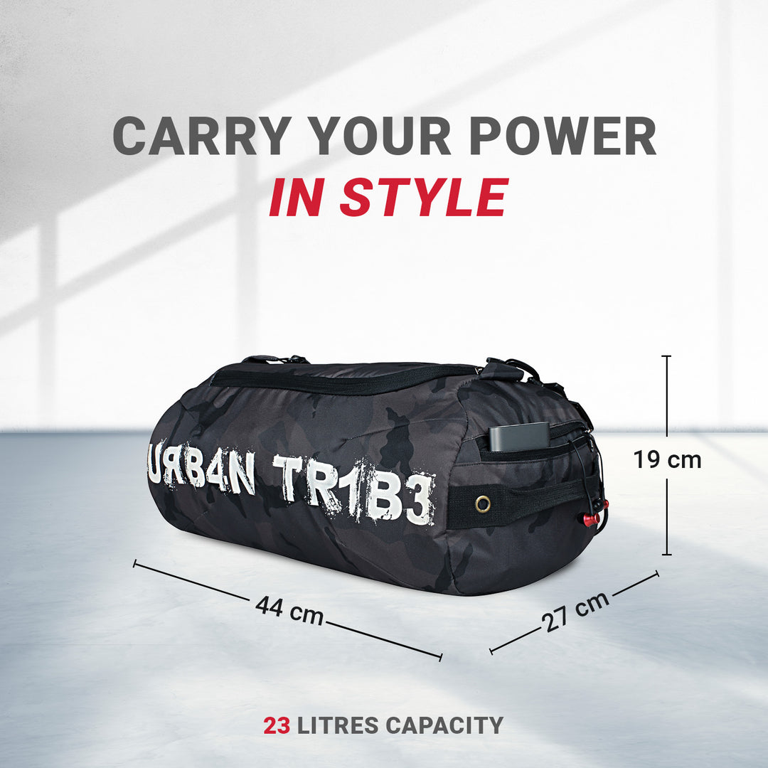 Plank Duffle Bag for Gym & Travel with Multi-Compartments