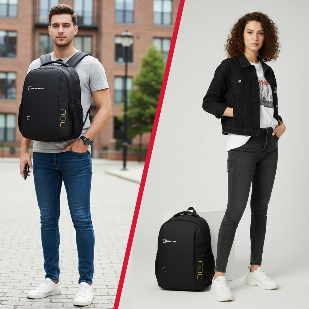 URBAN TRIBE Campus Run 30L Laptop Backpack with Rain Cover