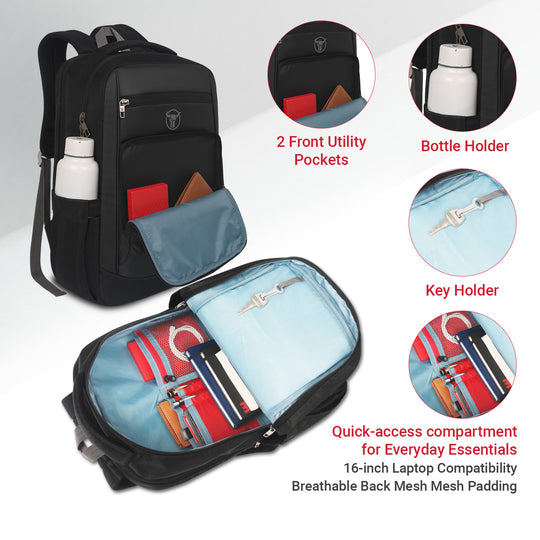 Chrono Laptop Backpack | Office & Student Backpack | Travel Backpack