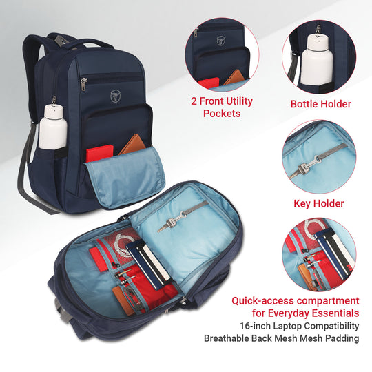 Chrono Laptop Backpack | Office & Student Backpack | Travel Backpack