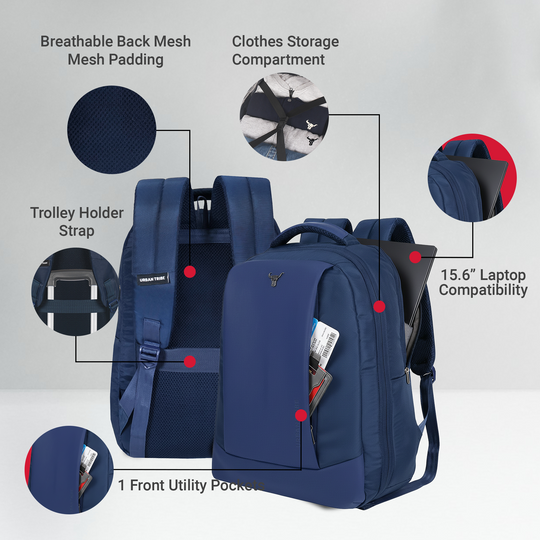 Urban Tribe Quest 21L Overnighter Laptop Backpack