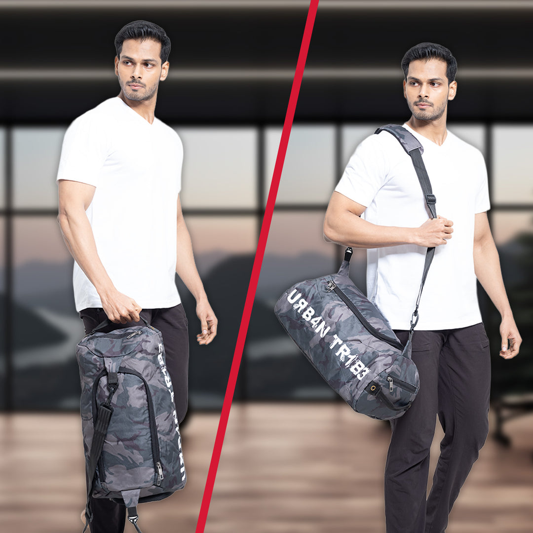 Plank Duffle Bag for Gym & Travel with Multi-Compartments