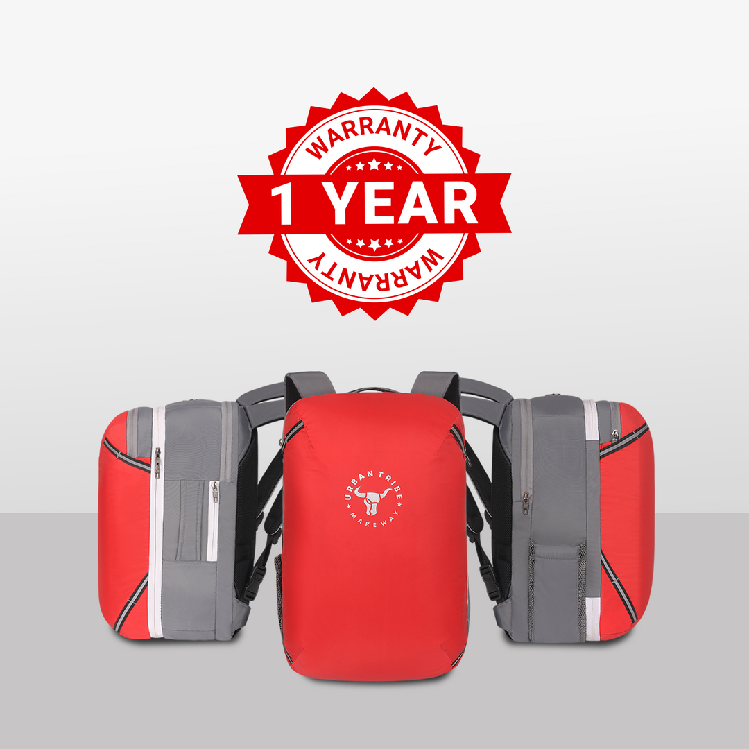 URBAN TRIBE Amigo 31L Overnighter Travel Laptop Backpack with Suitcase Compartment