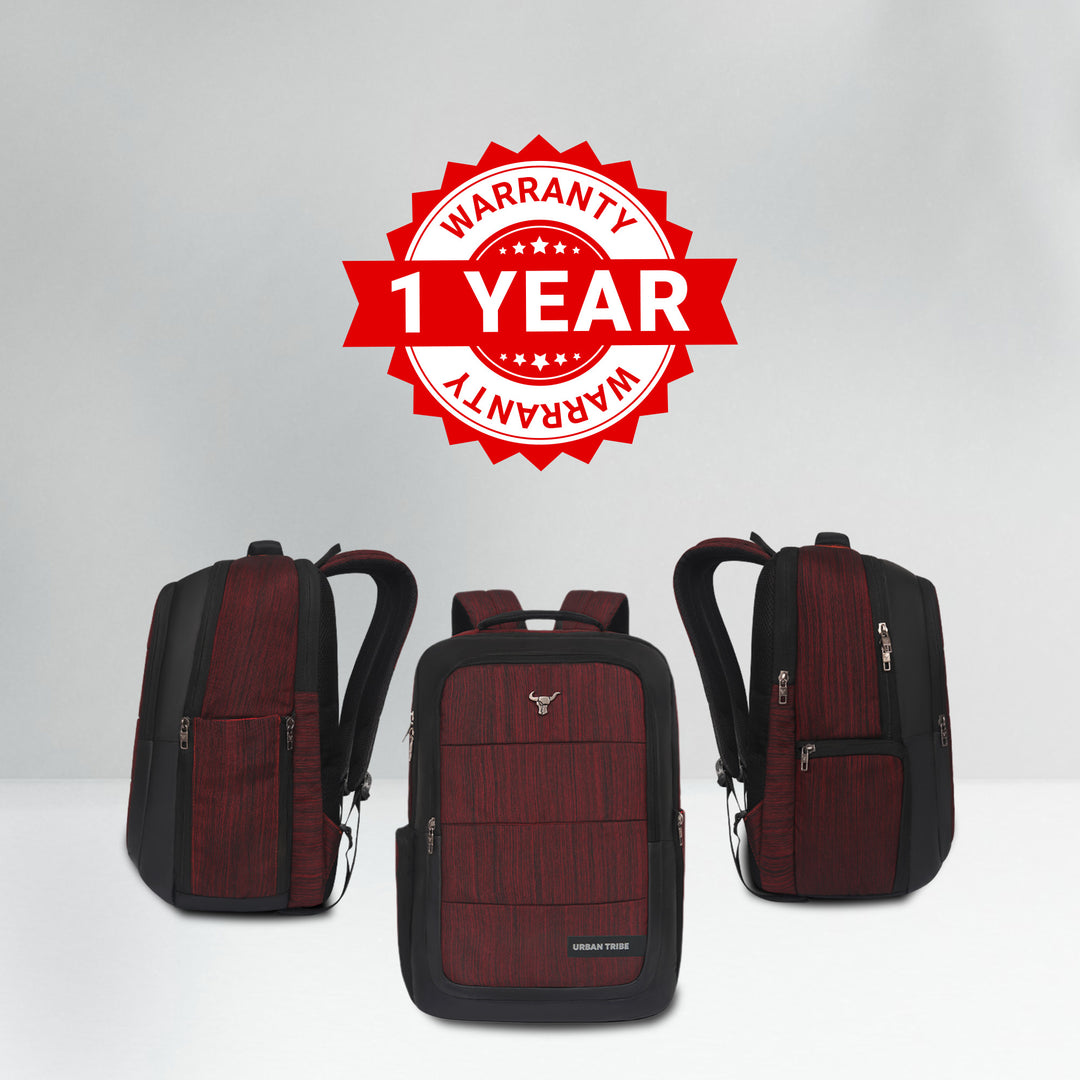 URBAN TRIBE Rumble Laptop Backpack for Men & Women with Rain Cover & Lunch Bag