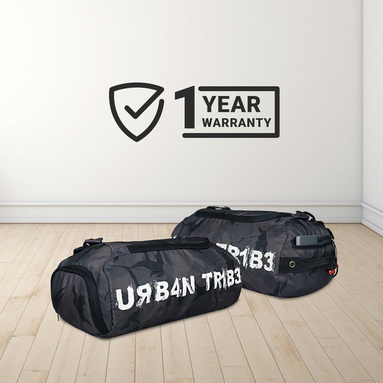 Plank Duffle Bag for Gym & Travel with Multi-Compartments