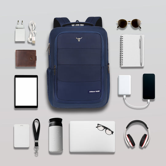 URBAN TRIBE Rumble Laptop Backpack for Men & Women with Rain Cover & Lunch Bag