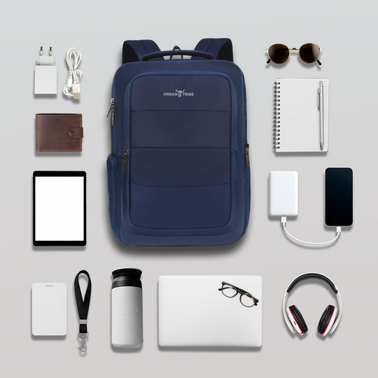 URBAN TRIBE Rumble Laptop Backpack for Men & Women with Rain Cover & Lunch Bag
