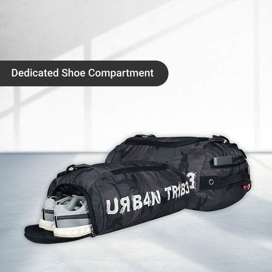 Plank Duffle Bag for Gym & Travel with Multi-Compartments