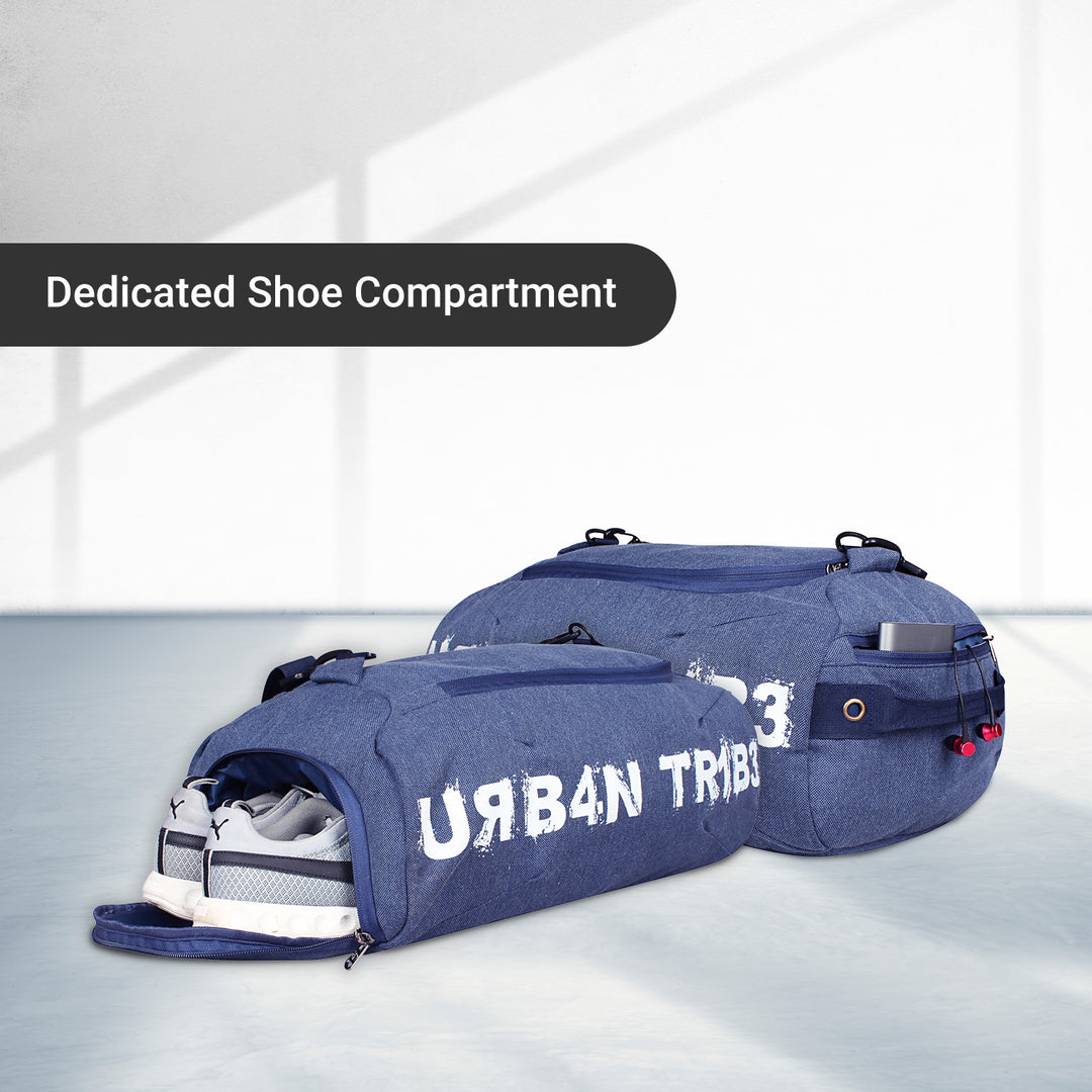 Plank Duffle Bag for Gym & Travel with Multi-Compartments