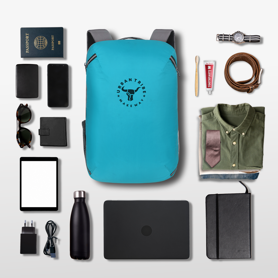 URBAN TRIBE Amigo 31L Overnighter Travel Laptop Backpack with Suitcase Compartment