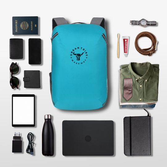 URBAN TRIBE Amigo 31L Overnighter Travel Laptop Backpack with Suitcase Compartment