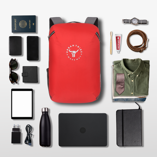 URBAN TRIBE Amigo 31L Overnighter Travel Laptop Backpack with Suitcase Compartment