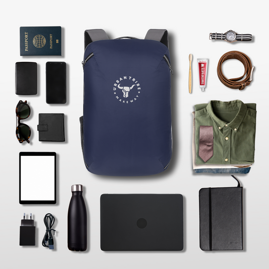 URBAN TRIBE Amigo 31L Overnighter Travel Laptop Backpack with Suitcase Compartment