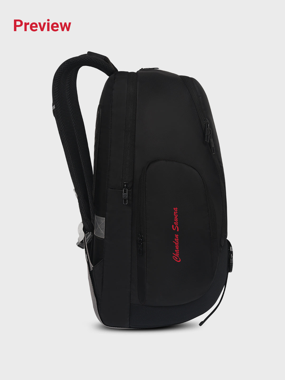 Gamzo Gaming Backpack Black (Name Personalization Available)