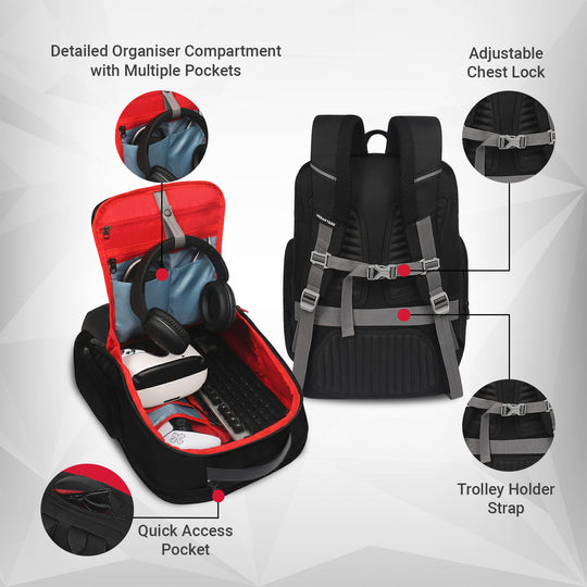 Gamzo Gaming Laptop Backpack | White (Name Personalization Available)