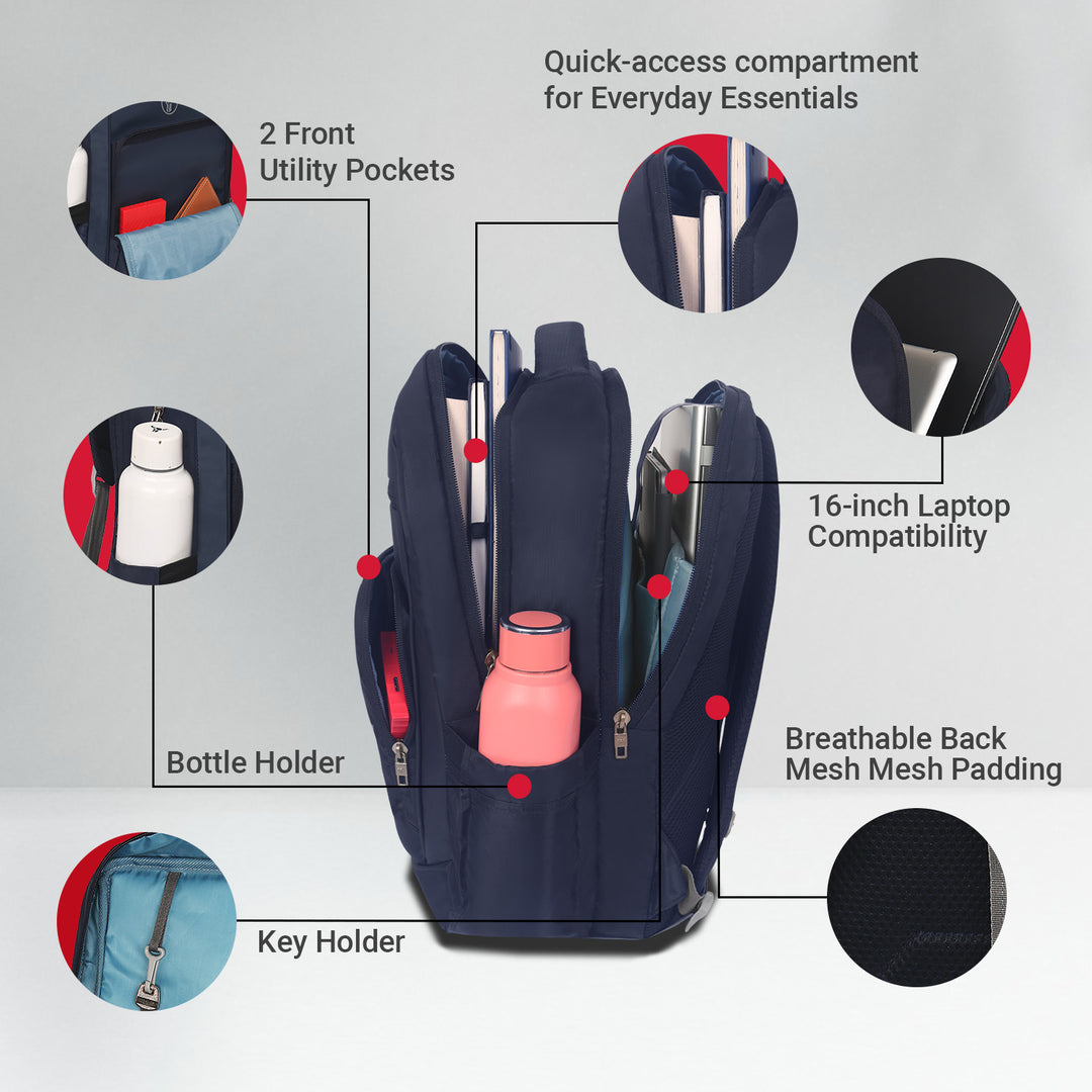 Chrono Laptop Backpack | Office & Student Backpack | Travel Backpack