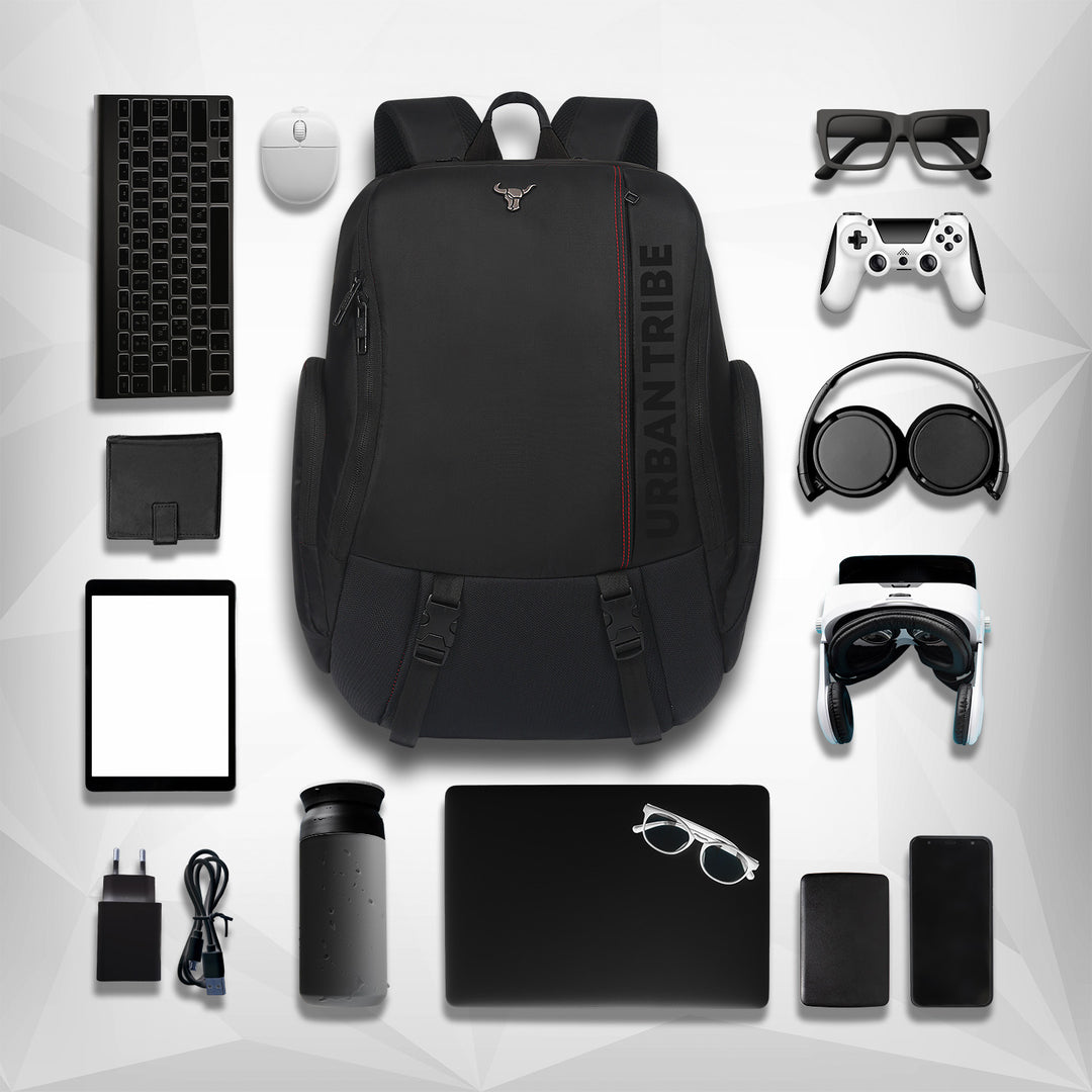 Gamzo Gaming Laptop Backpack | White (Name Personalization Available)