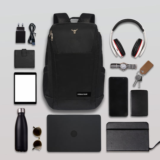 Arrow Laptop Backpack Black
